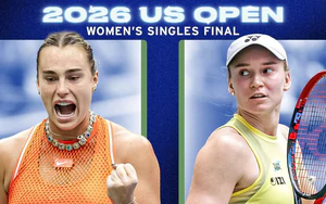 Sabalenka vào chung kết US Open 2026, đối mặt tay vợt vừa chiếm ngôi số một thế giới của mình