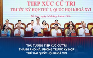 Thủ tướng tiếp xúc cử tri thành phố Hải Phòng trước Kỳ họp thứ hai Quốc hội khoá XVI