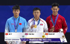 Trần Minh Trí giành HCĐ cử tạ ASIAD 2026 