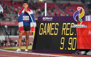 Thần đồng điền kinh Thái Lan giành HCV ở ASIAD 2026: 'Tôi tự hào khi trở thành VĐV chạy nhanh nhất châu Á'
