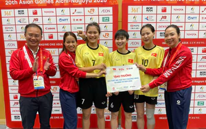 ĐT cầu mây nữ Việt Nam nhận thưởng tiền mặt ngay trên sân sau kỳ tích HCV ASIAD 2026