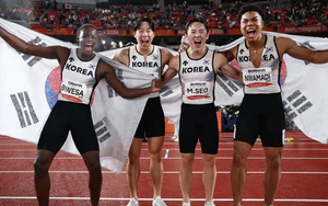 ASIAD 2026: Hàn Quốc trải qua phút hú vía, tưởng mất HCĐ tiếp sức 4x100m vì Thái Lan khiếu nại