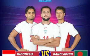 Link xem trực tiếp bóng đá Indonesia vs Bangladesh 19h30 hôm nay, FIFA ASEAN Cup 2026