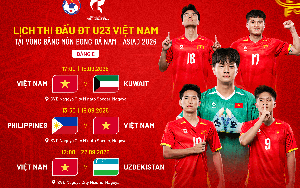 Lịch thi đấu bóng đá nam ASIAD 2026