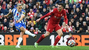 VIDEO Brighton vs Liverpool, Ngoại hạng Anh vòng 29