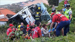 Tai nạn xe bus khiến 28 du khách Đức thiệt mạng ở Bồ Đào Nha