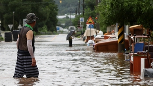 21 người thiệt mạng vì mưa lớn ở Hàn Quốc