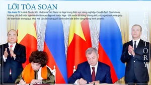 Dự án biểu tượng tình hữu nghị Việt Nga