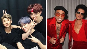 BTS ở Las Vegas, ‘ăn chơi’ cùng với Bruno Mars và Anderson Paak