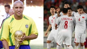 Roberto Carlos xuất hiện ở Mỹ Đình, dự khán trận Việt Nam vs Malaysia