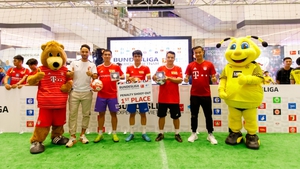 Đỗ Kim Phúc, ViruSs và Hoàng Bách 'cháy' hết mình tại sự kiện Bundesliga Experience Vietnam