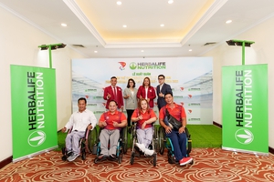 Herbalife đồng hành cùng Hiệp hội Paralympic Việt Nam tổ chức lễ xuất quân Para ASEAN Games