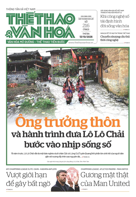 Số 216 (7963) Thứ Ba 13/10/2026