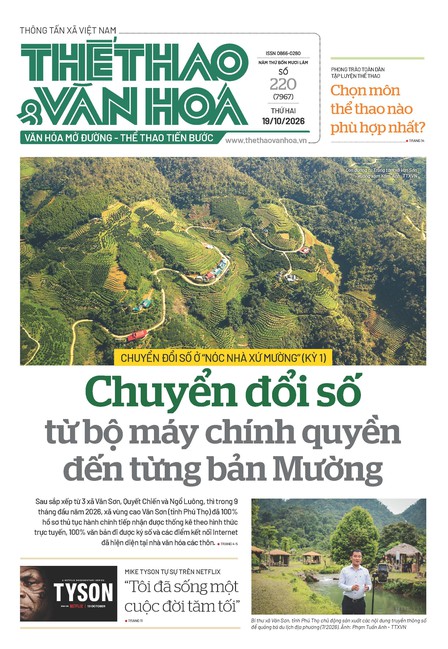 Số 220 (7967) Thứ Hai 19/10/2026