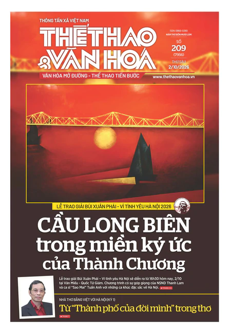 Số 209 (7956) Thứ Sáu 02/10/2026
