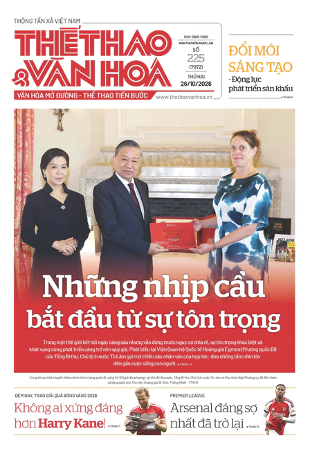 Số 225 (7972) Thứ Hai 26/10/2026