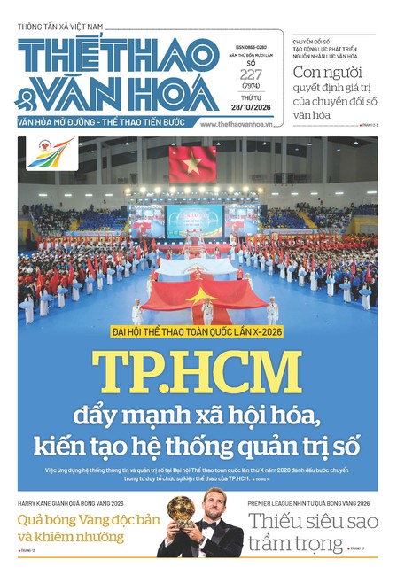 Số 227 (7974) Thứ Tư 28/10/2026