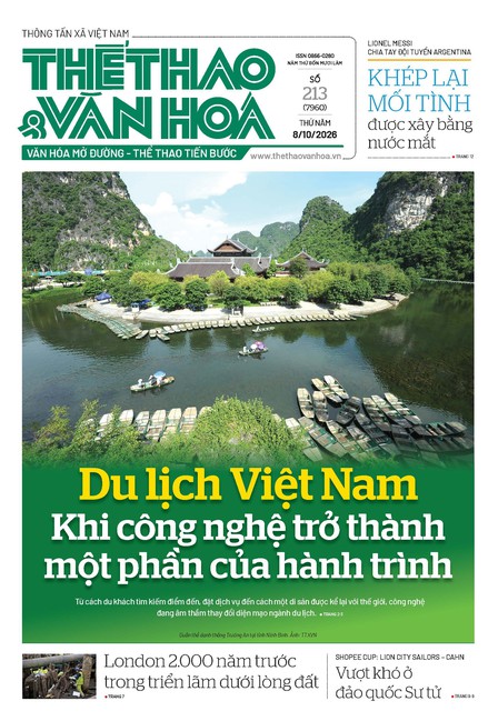 Số 213 (7960) Thứ Năm 09/10/2026