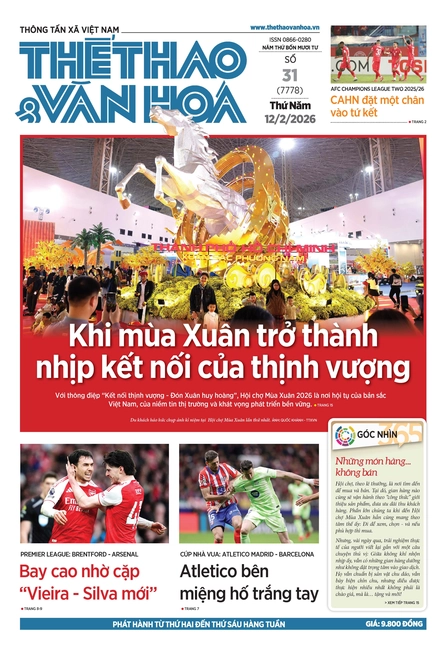 Số 31 (7778) Thứ Năm 12/02/2026