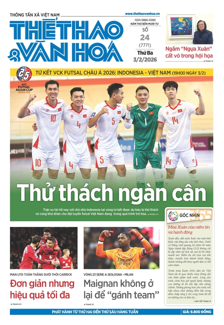 Số 24 (7771) Thứ Ba 03/02/2026