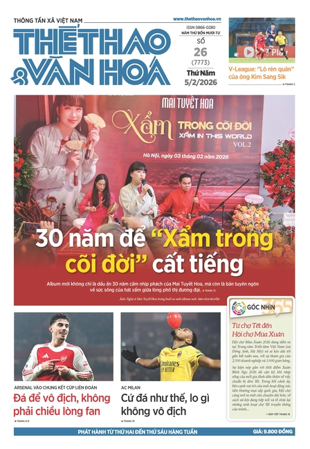 Số 26 (7773) Thứ Năm 05/02/2026