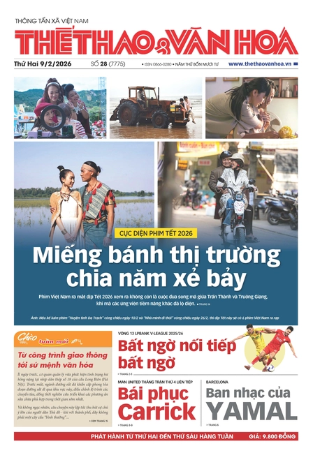 Số 28 (7775) Thứ Hai 09/02/2026