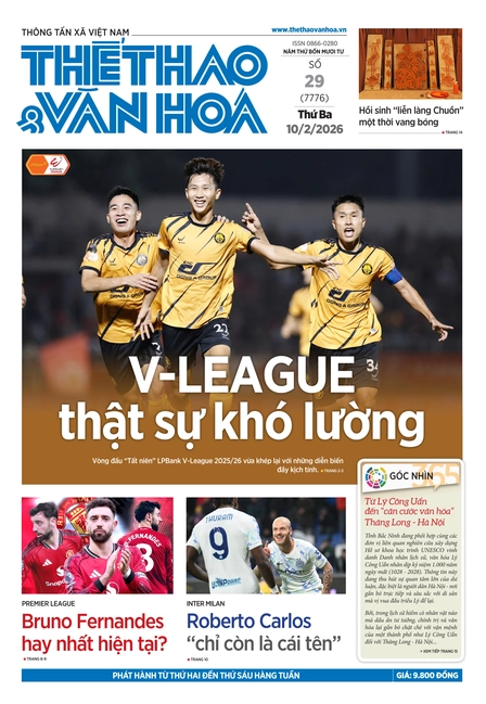  Số 29 (7776) Thứ Ba 10/02/2026