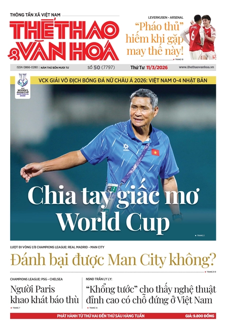 Số 50 (7797) Thứ Tư 11/03/2026