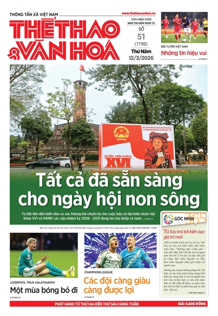 Số 51 (7798) Thứ Năm 12/03/2026