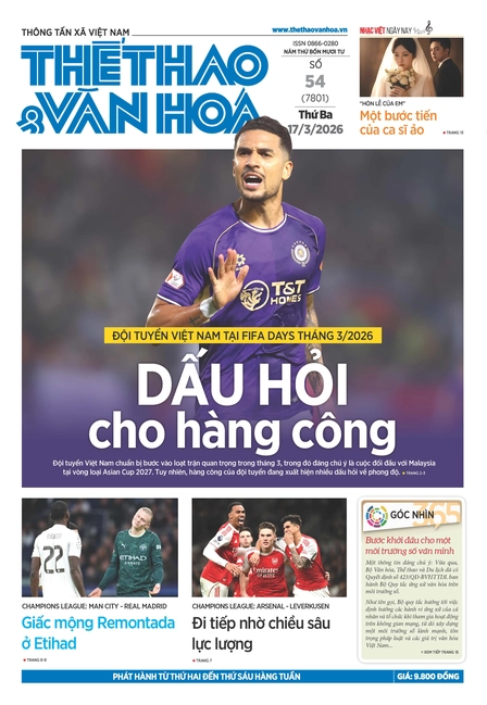 Số 54 (7801) Thứ Ba 17/03/2026