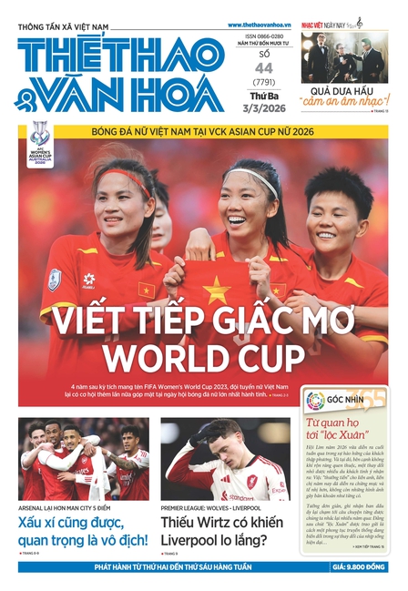 Số 44 (7791) Thứ Ba 03/03/2026