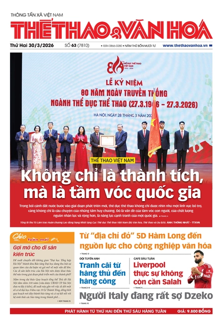 Số 63 (7810) Thứ Hai 30/03/2026