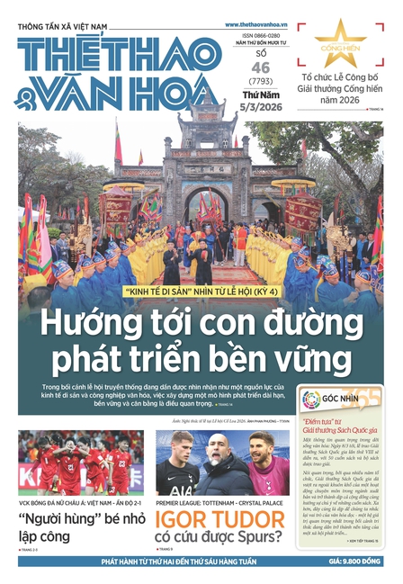 Số 46 (7793) Thứ Năm 05/03/2026