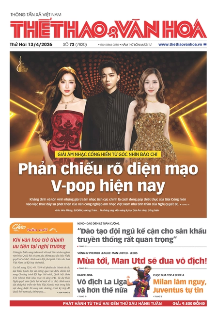 Số 73 (7820) Thứ Hai 13/04/2026