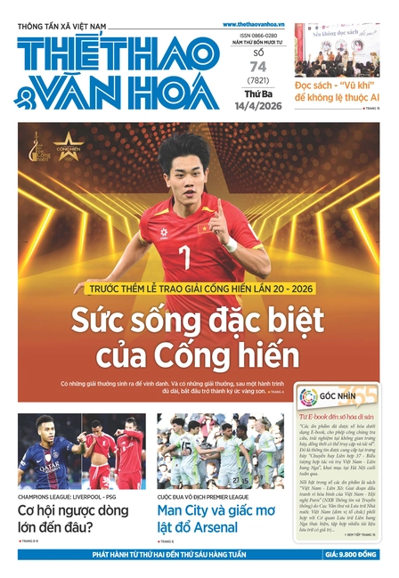 Số 74 (7821) Thứ Ba 14/04/2026