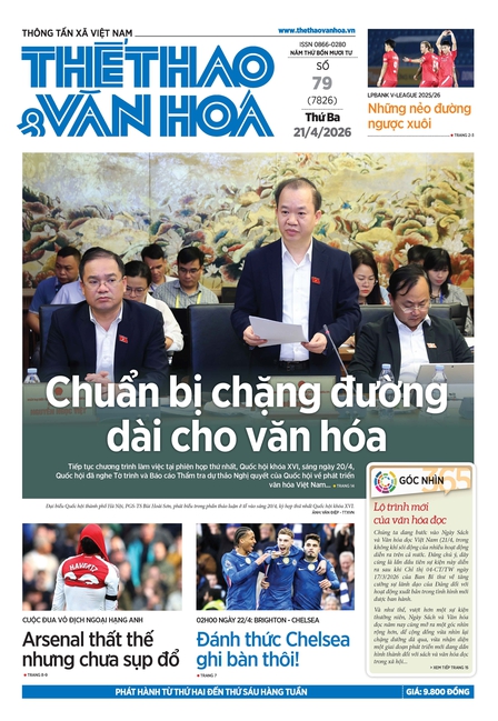 Số 79 (7826) Thứ Ba 21/04/2026