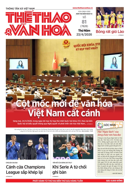  Số 81 (7828) Thứ Năm 23/04/2026