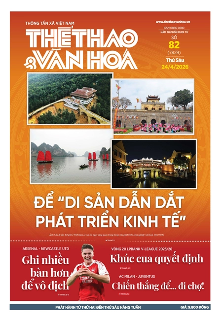 Số 82 (7829) Thứ Sáu 24/04/2026