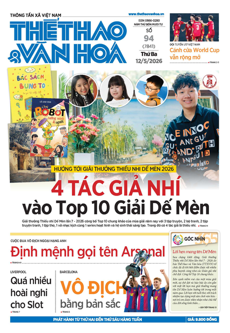 Số 94 (7841) Thứ Ba 12/05/2026