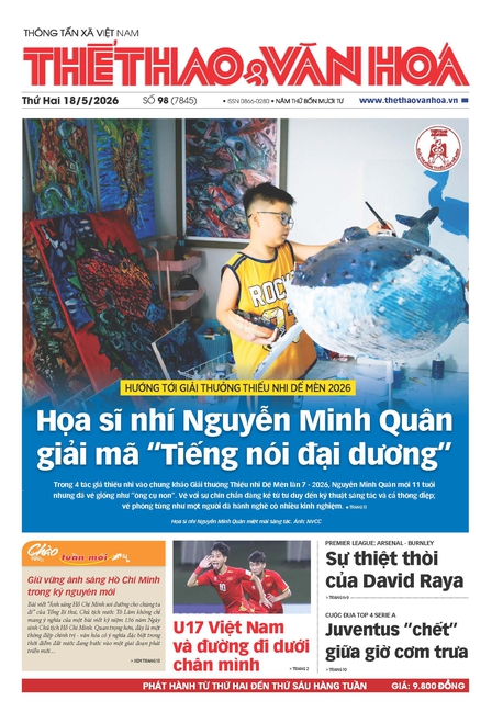 Số 98 (7845) Thứ Hai 18/05/2026