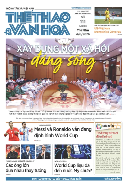 Số 111 (7858) Thứ Năm 04/06/2026