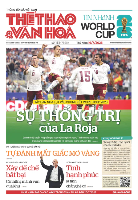 Số 151 (7898) thứ Năm 16/07/2026