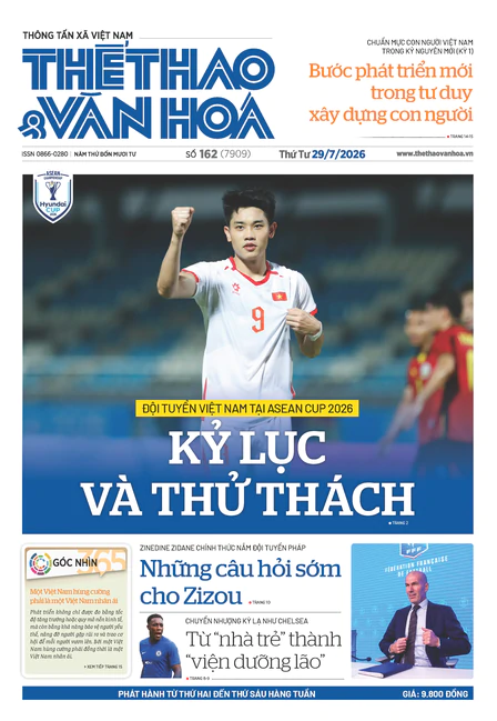 Số 162 (7909) Thứ Tư 29/07/2026