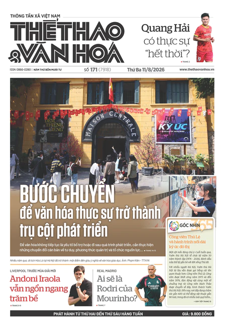 Số 171 (7918) Thứ Ba 11/08/2026