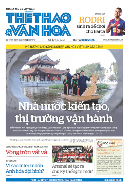 Số 176 (7923) Thứ Ba 18/08/2026