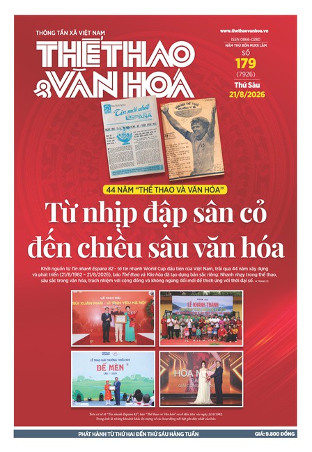 Số 179 (7926) Thứ Sáu 21/08/2026