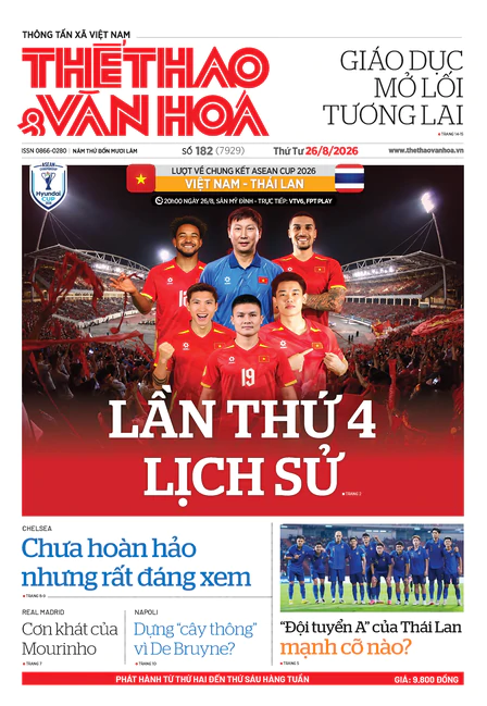  Số 182 (7929) Thứ Tư 26/08/2026