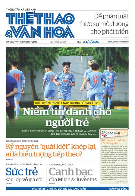 Số 166 (7913) Thứ Ba 04/08/2026