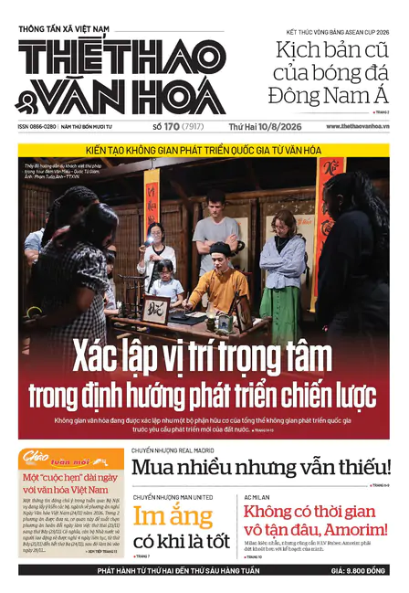 Số 170 (7917) Thứ Bảy 10/08/2026