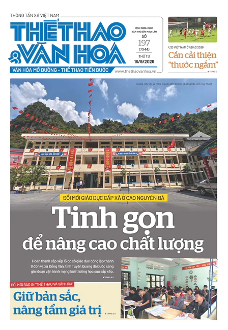 Số 197 (7944) Thứ Tư 16/09/2026